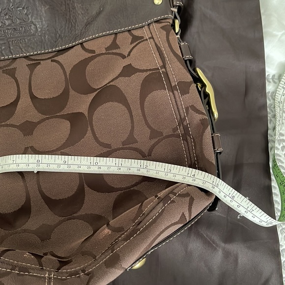 Coach purse - brown - Picture 8 of 10